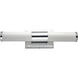 Optic LED 18 inch Polished Chrome Bath Vanity Wall Light