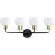 Coraline 4 Light 29.50 inch Bathroom Vanity Light