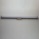 Rail LED 36 inch Satin Nickel Bath Vanity Wall Light