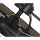 Teton 36 inch Driftwood and Black Fandelight