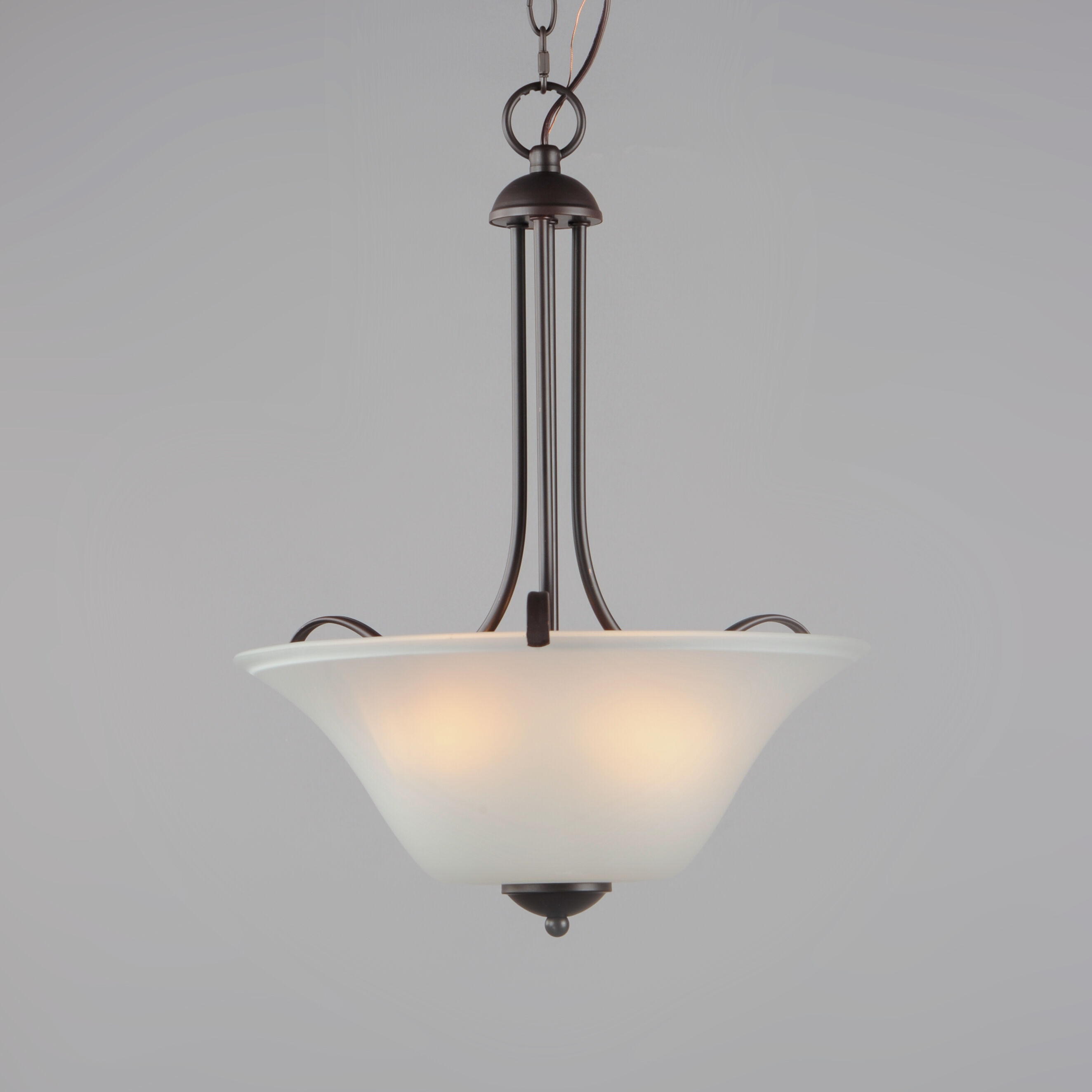 Vital 3 Light 17 inch Oil Rubbed Bronze Multi-Light Pendant Ceiling Light