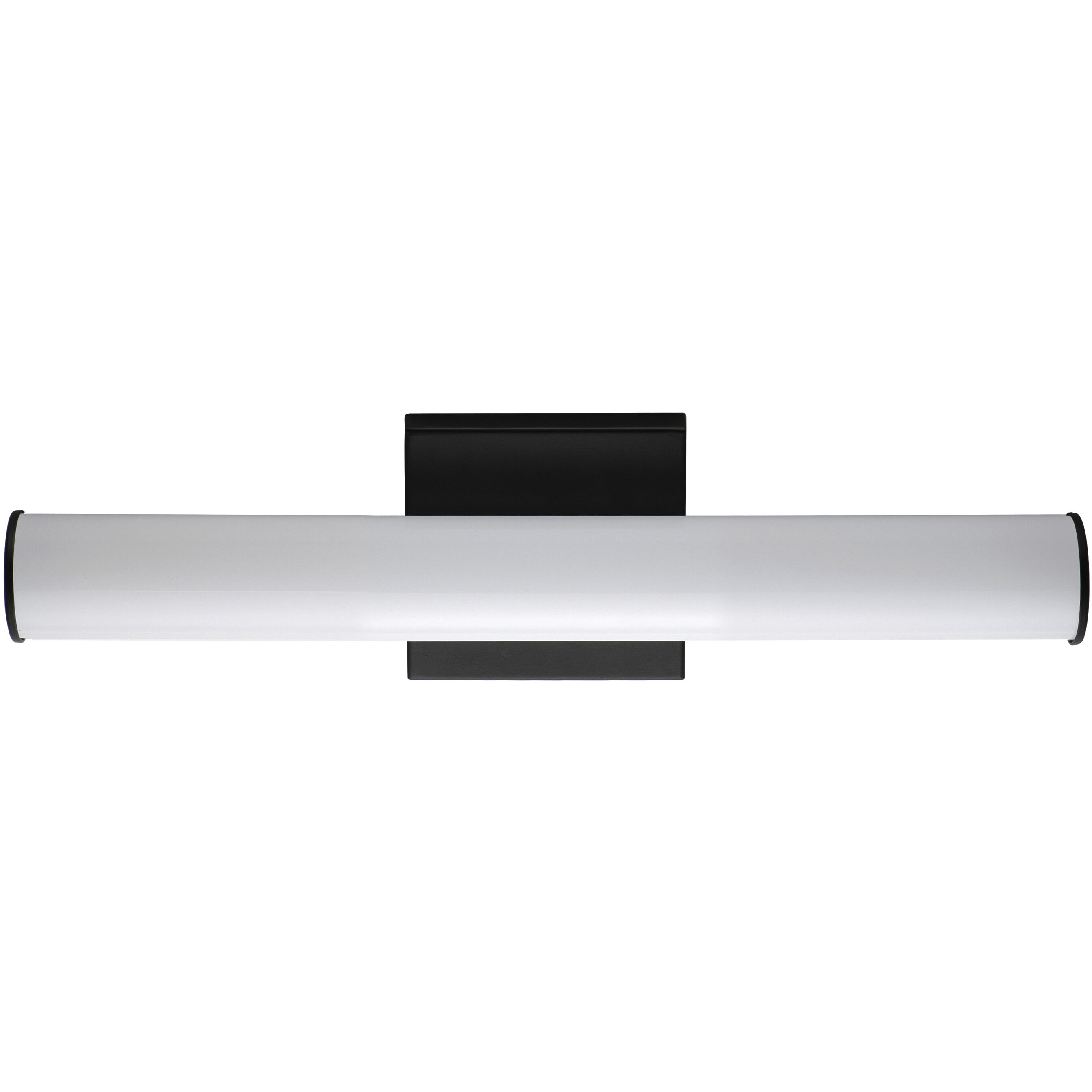 Rail 5CCT LED 18 inch Black Bath Vanity Light Wall Light