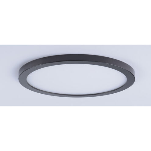 Wafer LED LED 10 inch Bronze Flush Mount Ceiling Light