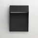 Cliffsedge VX LED 11 inch Black and Gold Outdoor Wall Mount
