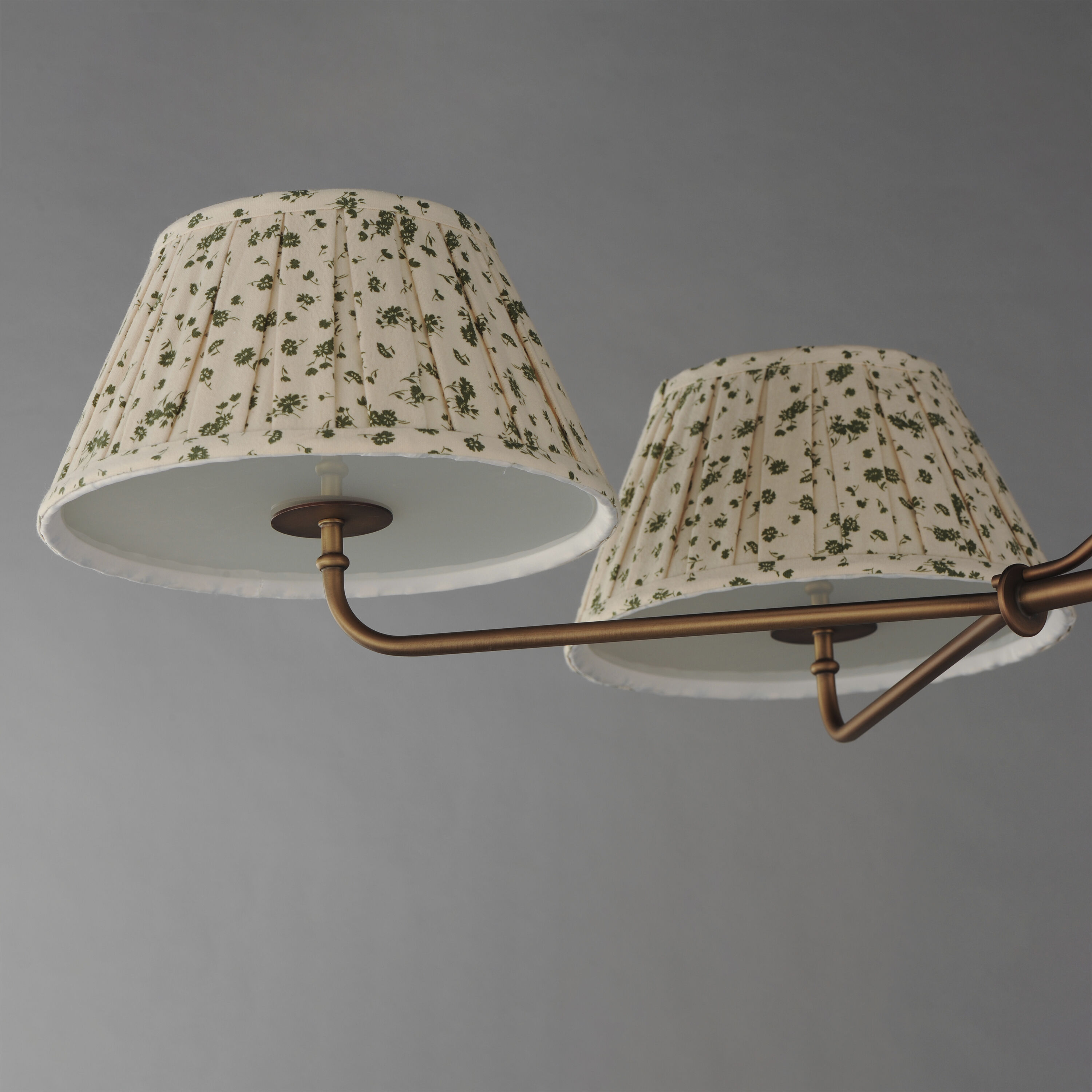 Dunbridge 4 Light 62 inch Weathered Brass Linear Pendant Ceiling Light