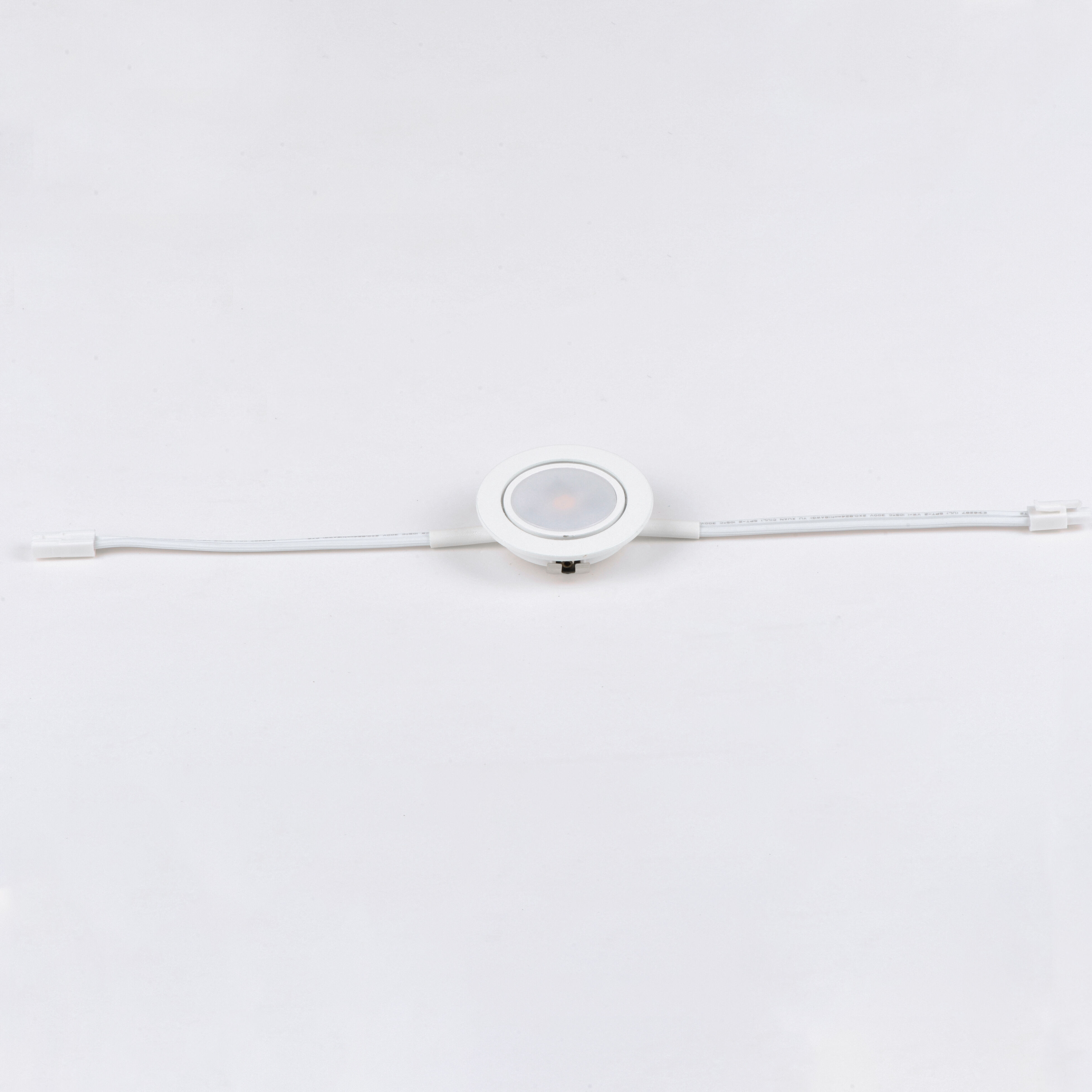 CounterMax MX-LD-AC 120 LED 2.75 inch White Under Cabinet Disc