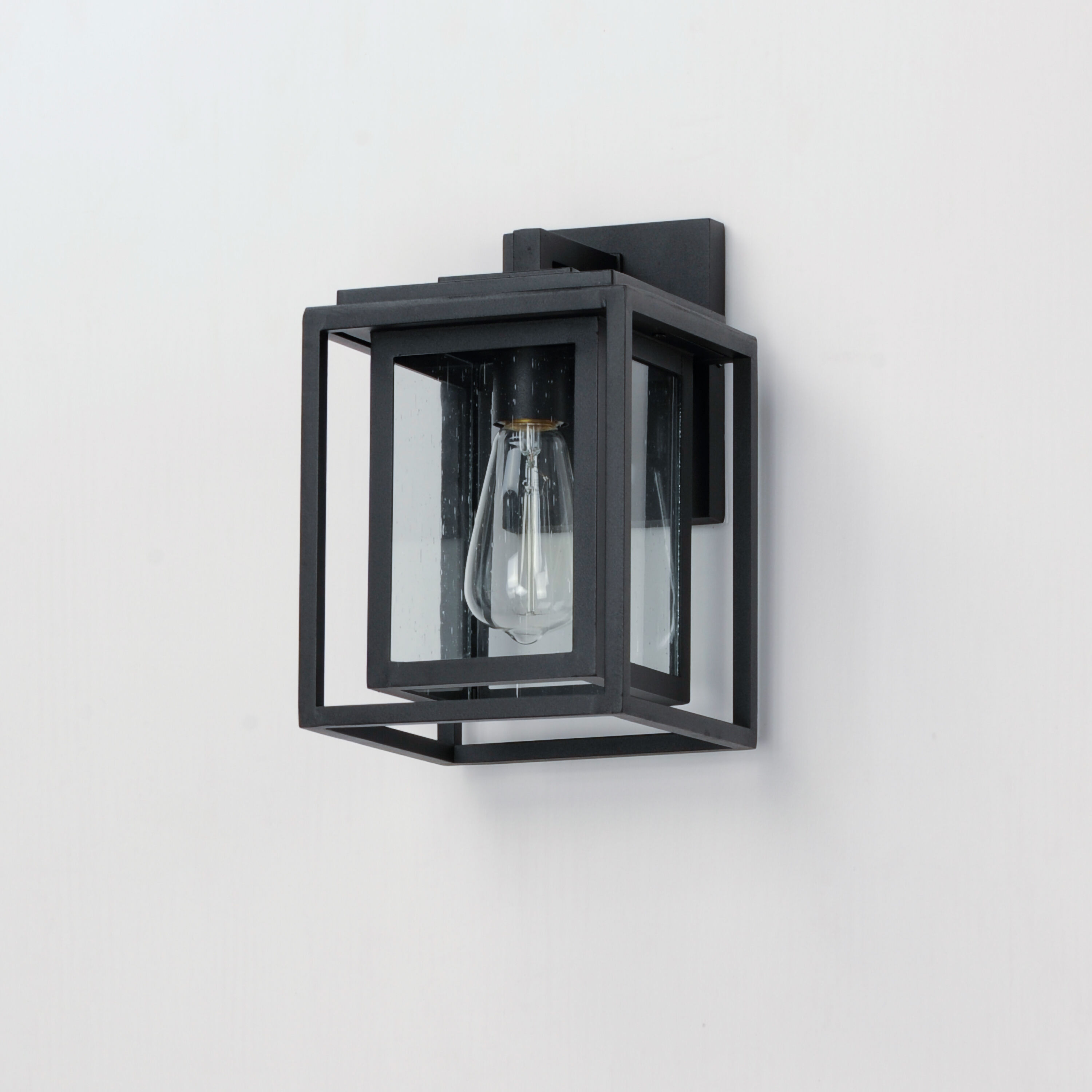 Cabana 1 Light 11 inch Black Outdoor Wall Sconce