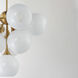Neve 10 Light 27.5 inch Natural Aged Brass Multi-Light Pendant Ceiling Light