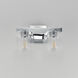 Scoop 2 Light 13.5 inch Polished Chrome Bath Vanity Wall Light in Clear