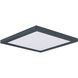 Chip LED 6.5 inch Black Flush Mount Ceiling Light