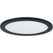 Wafer LED 7 inch Black Flush Mount Ceiling Light