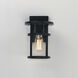 Clyde Vivex 1 Light 11 inch Black Outdoor Wall Mount