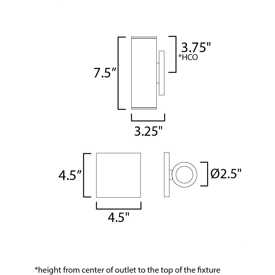 Calibro Outdoor Wall Mount