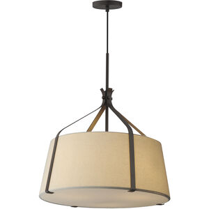 Bandera 3 Light 20.75 inch Dark Bronze Multi-Light Pendant Ceiling Light