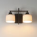 Bisque 2 Light 16 inch Oil Rubbed Bronze Wall Sconce Wall Light