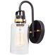 Magnolia 1 Light 5 inch Bronze and Gold Wall Sconce Wall Light