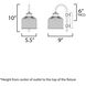 Bisque 1 Light 5.5 inch Natural Aged Brass Wall Sconce Wall Light