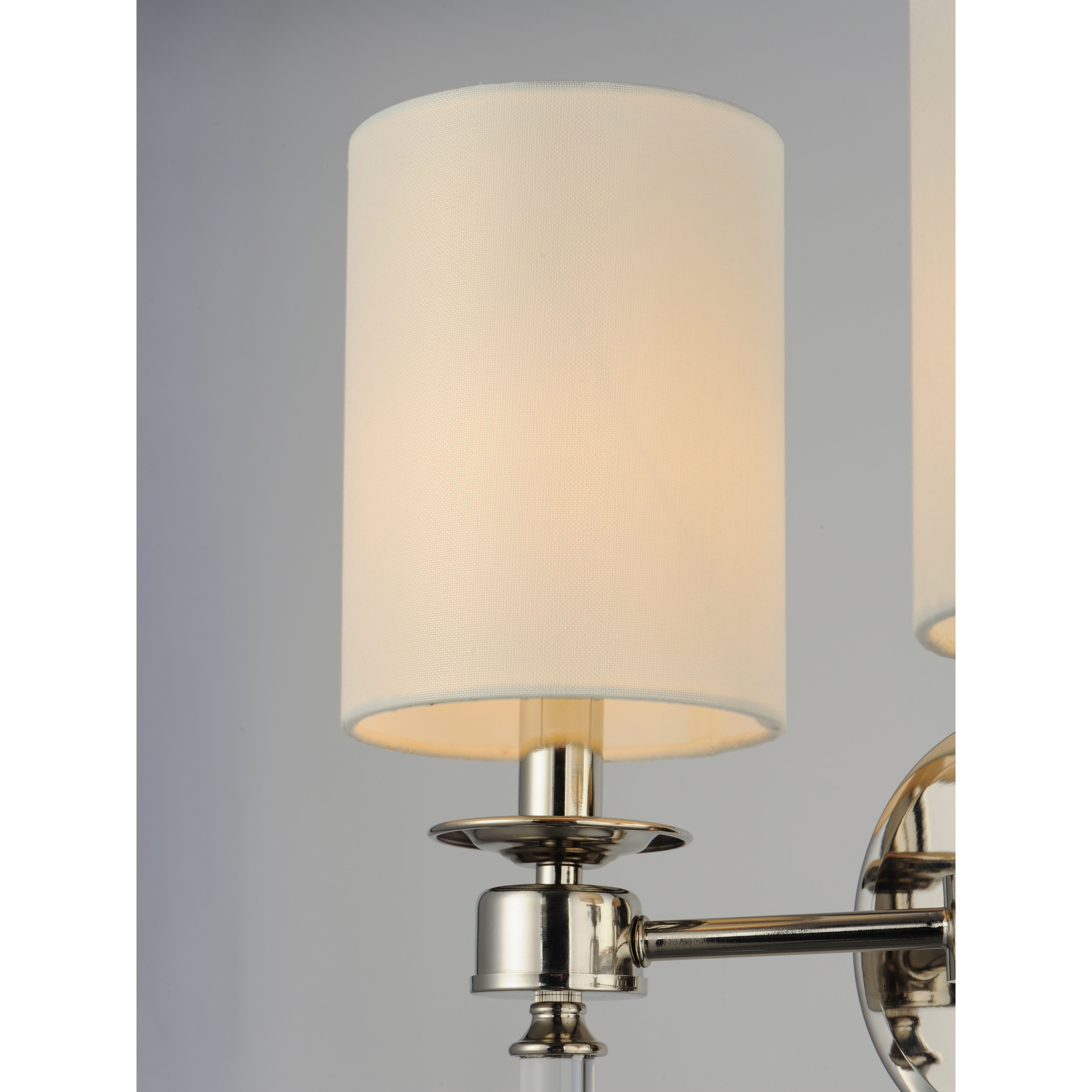 Lucent 2 Light 14 inch Polished Nickel Wall Sconce Wall Light