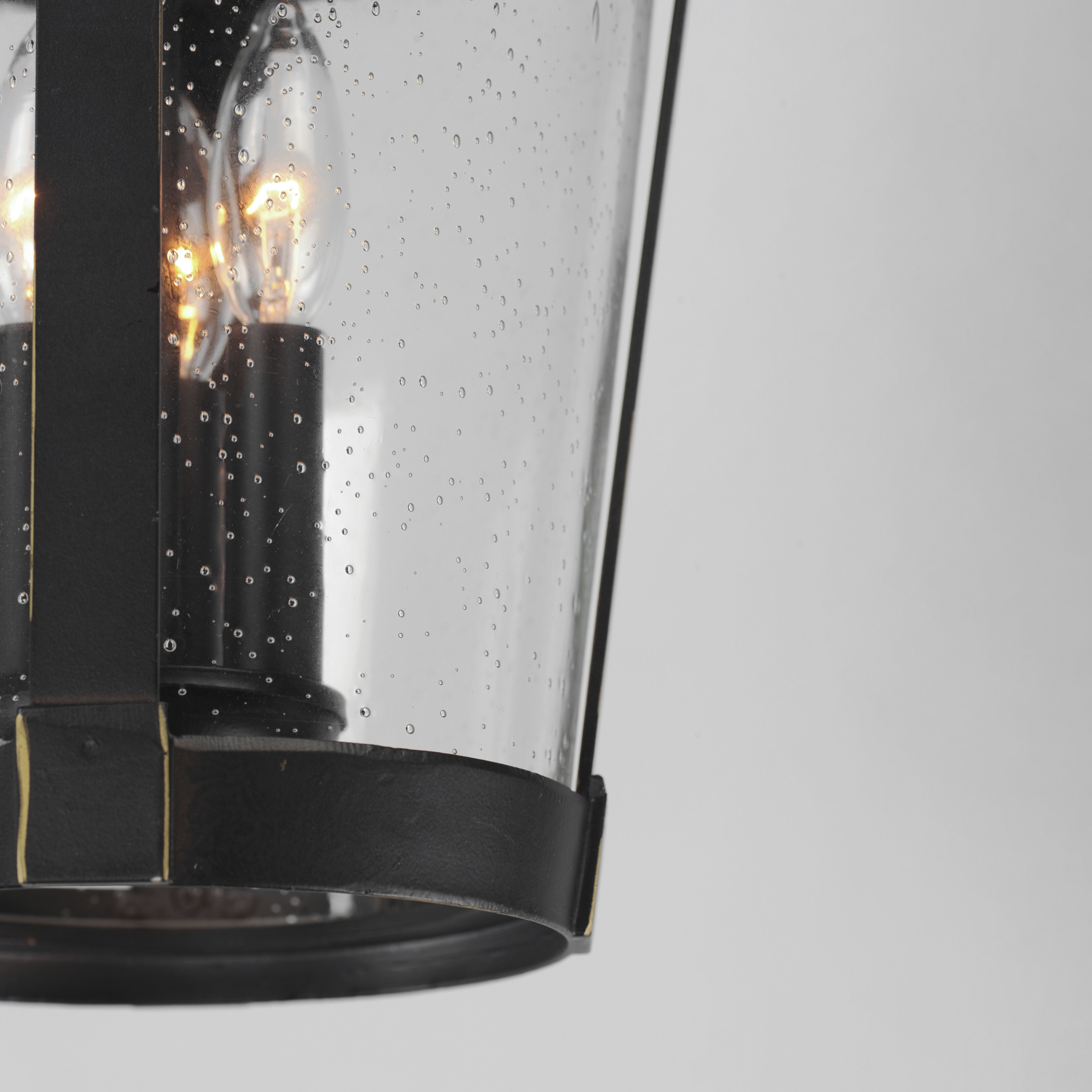 Dover DC 3 Light 12 inch Bronze Outdoor Hanging Lantern