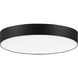 Trim LED 5 inch Black Flush Mount Ceiling Light