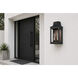 Savannah VX 2 Light 15.25 inch Antique Copper and Black Oxide Outdoor Wall Mount in Antique Copper/Black