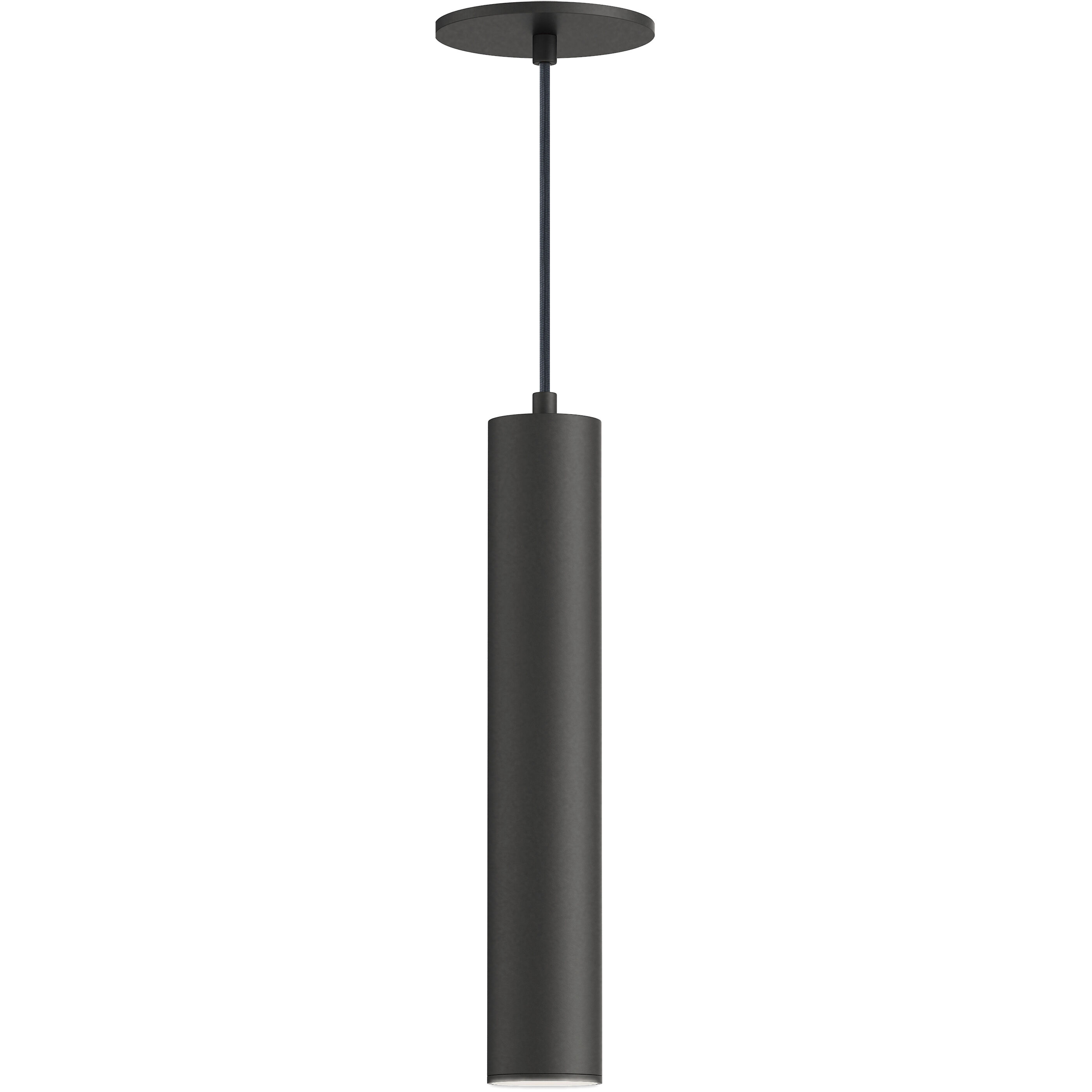 Calibro LED 2.5 inch Black Outdoor Pendant