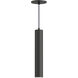 Calibro LED 2.5 inch Black Outdoor Pendant