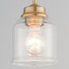 Acadia 1 Light 5 inch Heritage Single Pendant Ceiling Light