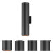 Outpost 2 Light 22 inch Black Outdoor Wall Mount