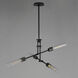 Equilibrium LED 36 inch Black Single Pendant Ceiling Light