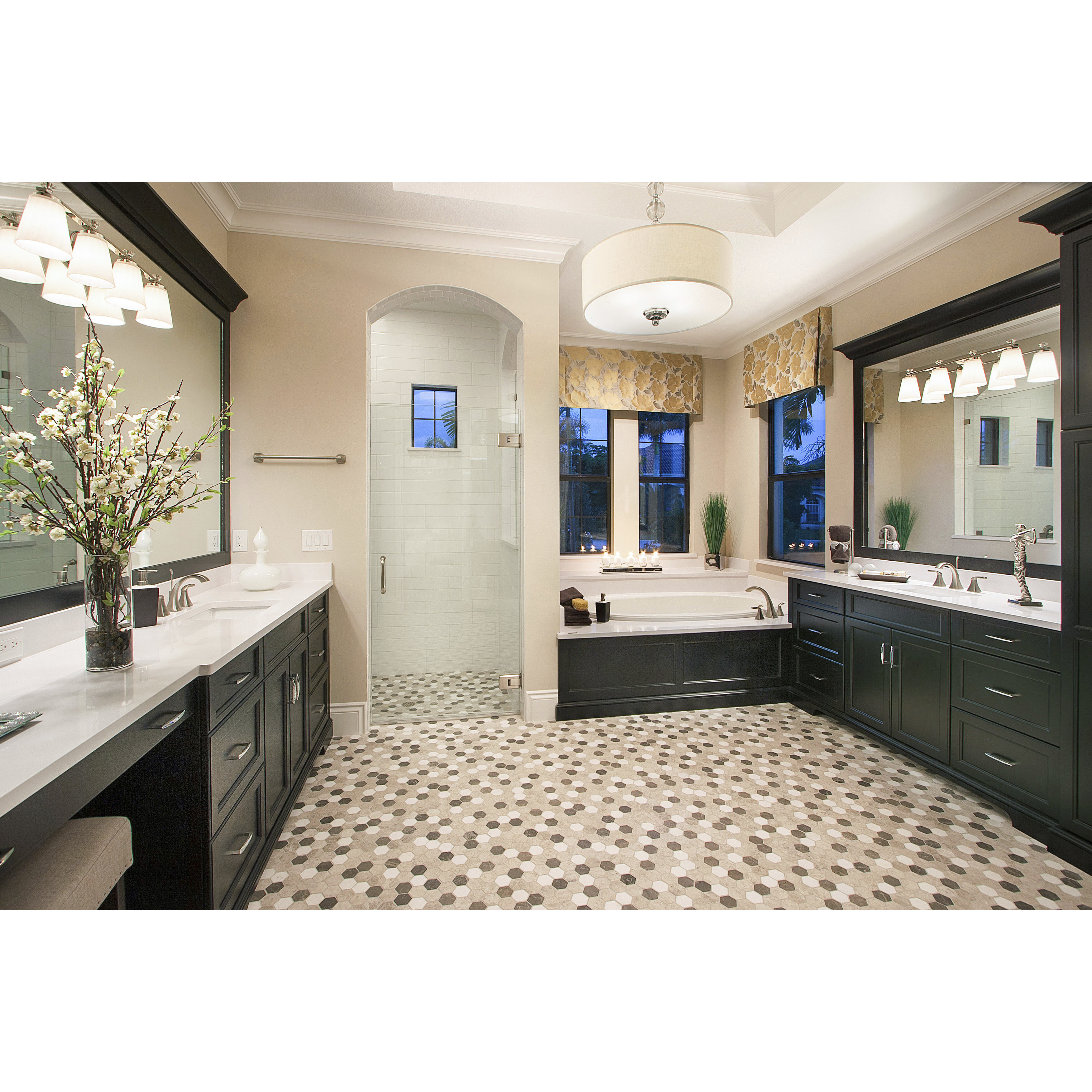 Rondo 4 Light 36 inch Polished Nickel Bath Light Wall Light