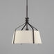 Bandera 1 Light 14.5 inch Dark Bronze Single Pendant Ceiling Light