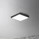 Trim LED 6 inch Black Flush Mount Ceiling Light
