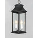 Vicksburg 2 Light 6.75 inch Black Outdoor Hanging Lantern