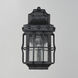 Nantucket 1 Light 13 inch Country Forge Outdoor Wall Mount