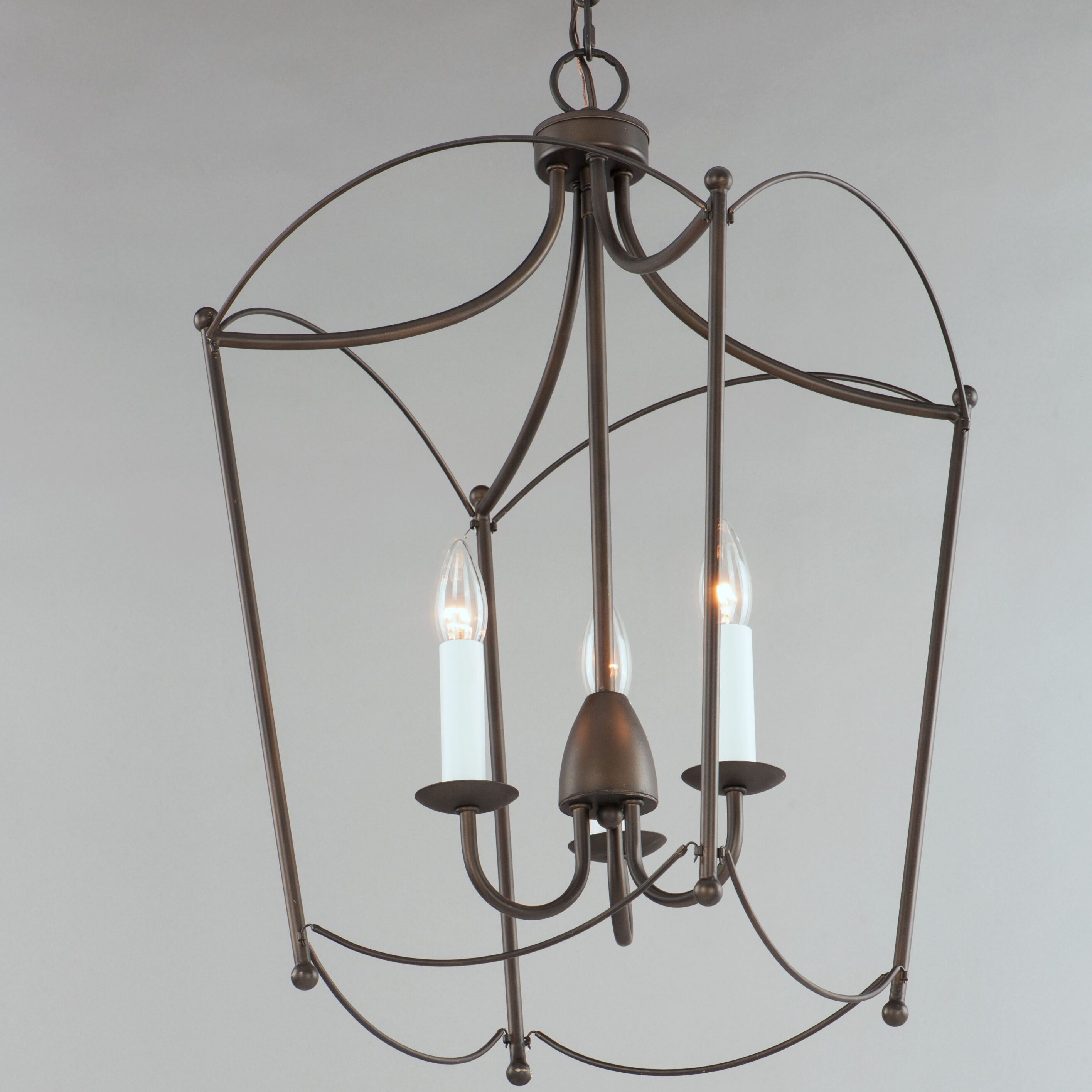 Plumette 3 Light 14 inch Chestnut Bronze Multi-Light Pendant Ceiling Light