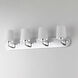 Durham 4 Light 30 inch Polished Chrome Bath Vanity Wall Light