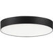 Trim LED 5 inch Black Flush Mount Ceiling Light