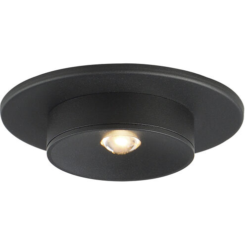 Caldera LED 5.25 inch Black Semi-Flush Mount Ceiling Light