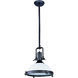 Hi-Bay 1 Light 17.75 inch Bronze Single Pendant Ceiling Light