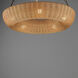 Bower 5 Light 30 inch Natural Aged Brass Ring Pendant Ceiling Light