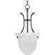 Malaga 1 Light 8 inch Oil Rubbed Bronze Entry Foyer Pendant Ceiling Light