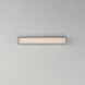 Edge LED 18 inch Black Bath Vanity Light Wall Light