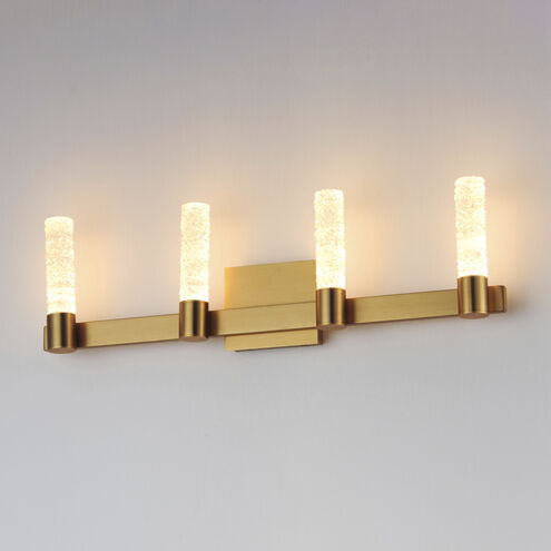 Duchess LED 29.25 inch Natural Aged Brass Bath Vanity Wall Light