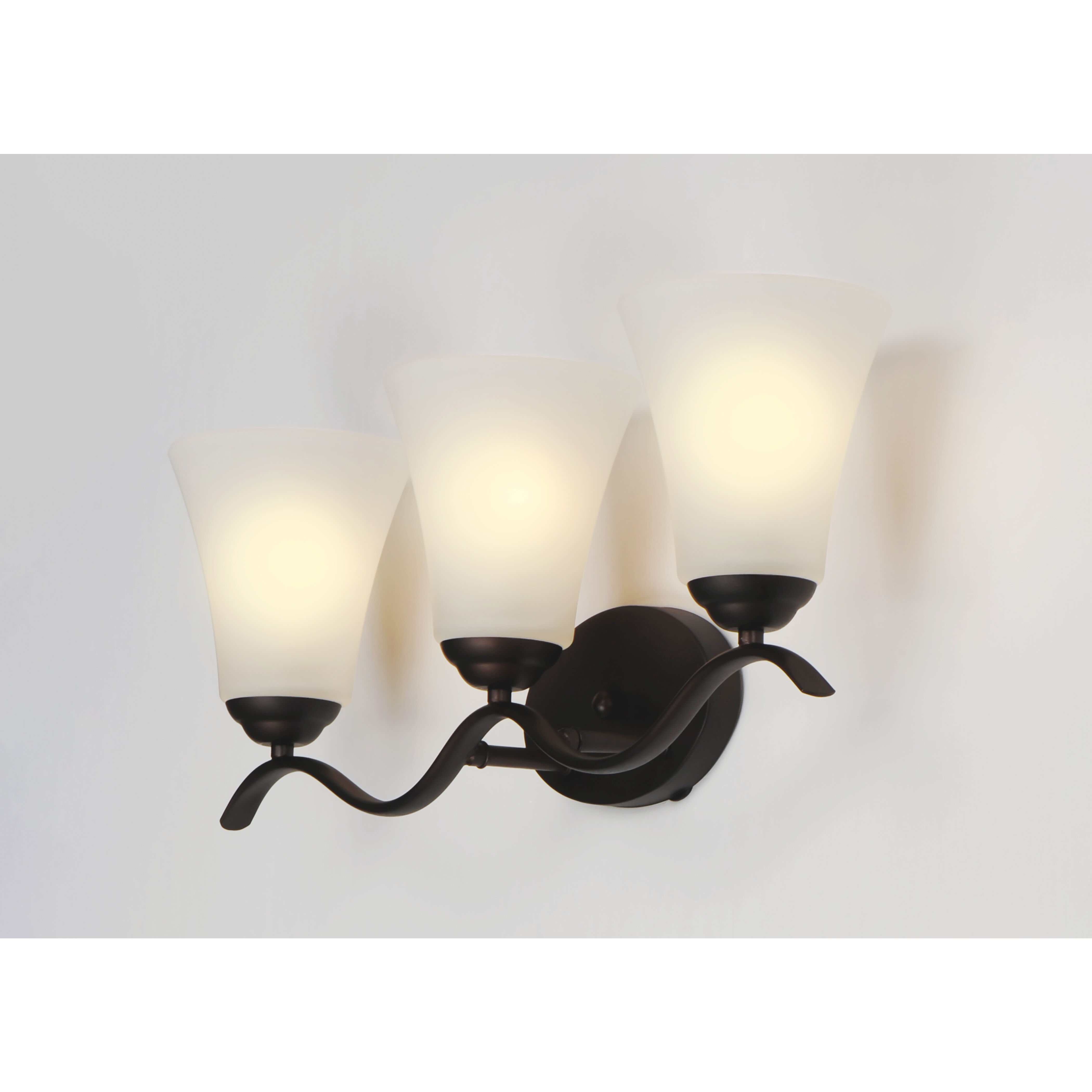 Vital 3 Light 24 inch Oil Rubbed Bronze Bath Vanity Wall Light