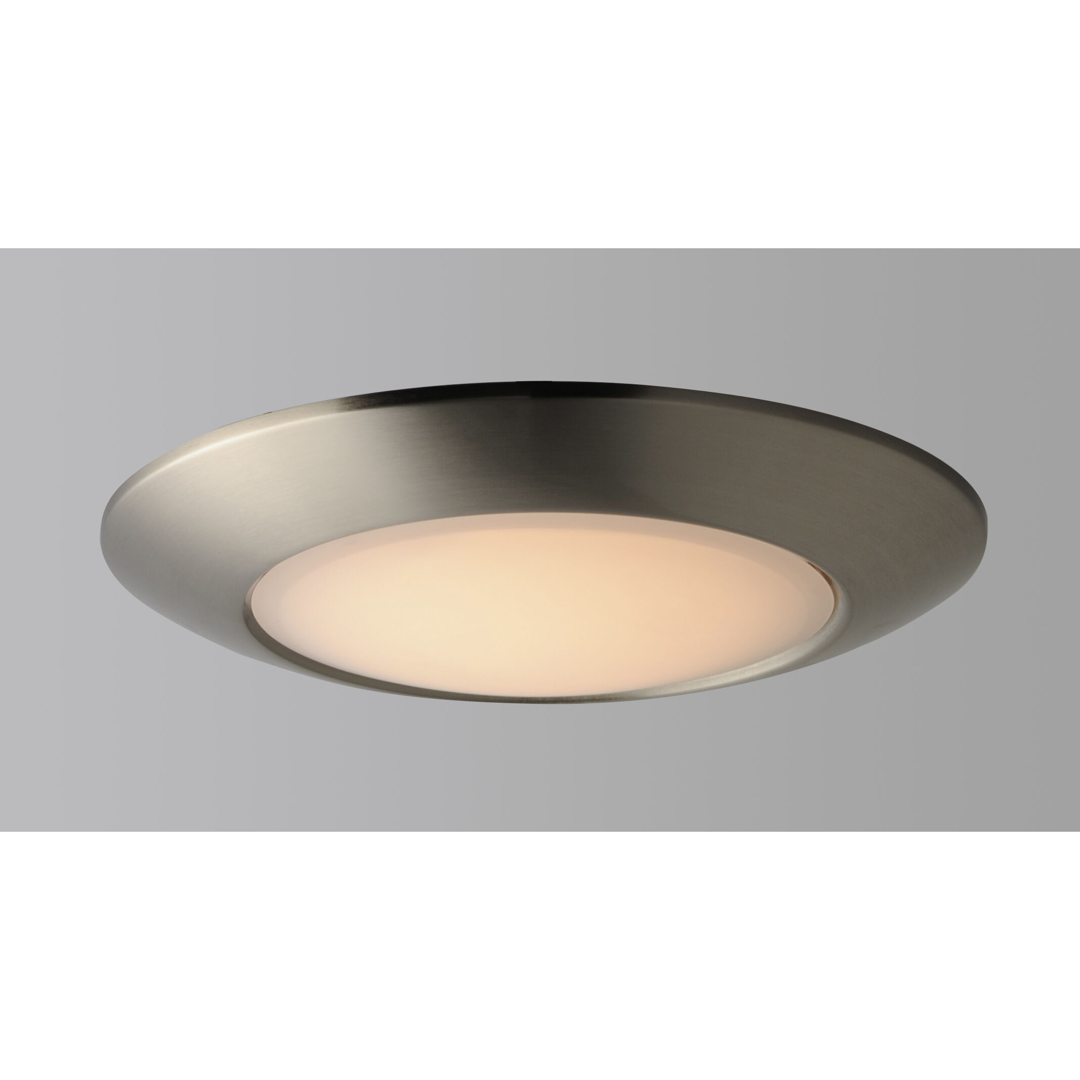 Diverse LED LED 9.25 inch Satin Nickel Flush Mount Ceiling Light