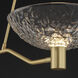 Metropolis LED 38 inch Satin Brass Linear Pendant Ceiling Light