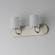 Durham 2 Light 18 inch Satin Nickel Bath Vanity Wall Light