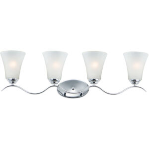 Vital 4 Light 32 inch Polished Chrome Bath Vanity Wall Light