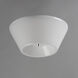 Tack LED 10 inch Polished Chrome Flush Mount Ceiling Light